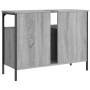 Armario lavabo baño madera ingeniería gris Sonoma 80x30x60 cm de , Tocadores de baño - Ref: Foro24-842444, Precio: 69,38 €, D...