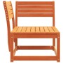 Sofá esquinero jardín madera maciza pino marrón cera 73x73x78cm de , Sofás de exterior - Ref: Foro24-844666, Precio: 81,00 €,...