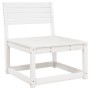 Sofá de jardín madera maciza de pino blanco de , Sofás de exterior - Ref: Foro24-844670, Precio: 64,92 €, Descuento: %