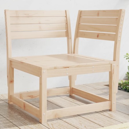 Sofá esquinero de jardín madera maciza de pino 73x73x78 cm de , Sofás de exterior - Ref: Foro24-844664, Precio: 61,43 €, Desc...