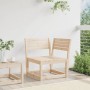 Sofá esquinero de jardín madera maciza de pino 73x73x78 cm de , Sofás de exterior - Ref: Foro24-844664, Precio: 61,43 €, Desc...