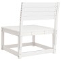 Sofá de jardín madera maciza de pino blanco de , Sofás de exterior - Ref: Foro24-844670, Precio: 64,92 €, Descuento: %
