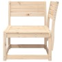 Sofá esquinero de jardín madera maciza de pino 73x73x78 cm de , Sofás de exterior - Ref: Foro24-844664, Precio: 61,43 €, Desc...