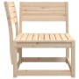 Sofá esquinero de jardín madera maciza de pino 73x73x78 cm de , Sofás de exterior - Ref: Foro24-844664, Precio: 61,43 €, Desc...