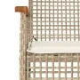 Set de comedor jardín con cojines 4 pzas ratán sintético beige de , Conjuntos de jardín - Ref: Foro24-3213585, Precio: 410,07...