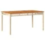 Set de comedor jardín con cojines 4 pzas ratán sintético beige de , Conjuntos de jardín - Ref: Foro24-3213585, Precio: 410,07...