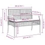 Set de comedor jardín con cojines 4 pzas ratán sintético beige de , Conjuntos de jardín - Ref: Foro24-3213585, Precio: 410,07...