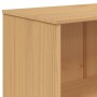 Estantería 4 niveles OLDEN madera maciza pino marrón y blanco de , Librerías y estanterías - Ref: Foro24-358614, Precio: 219,...