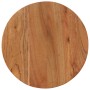 Mesa de centro de madera maciza de acacia y hierro 35x35x30 cm de , Mesas de centro - Ref: Foro24-372739, Precio: 43,18 €, De...