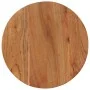 Mesa de centro de madera maciza de acacia y hierro 35x35x30 cm de , Mesas de centro - Ref: Foro24-372739, Precio: 42,37 €, De...
