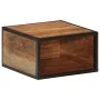Solid acacia wood wall bedside table 35x35x20 cm by , Side tables - Ref: Foro24-372751, Price: 46,51 €, Discount: %