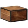Solid acacia wood wall bedside table 35x35x20 cm by , Side tables - Ref: Foro24-372751, Price: 46,51 €, Discount: %