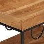 Solid acacia wood and iron bar cart 60x40x80 cm by , Kitchen and dining carts - Ref: Foro24-372753, Price: 134,18 €, Discount: %