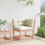 Sofá esquinero de jardín con cojines madera Douglas 73x73x78 cm de , Sofás de exterior - Ref: Foro24-844687, Precio: 89,53 €,...
