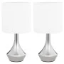 Lámparas de mesa táctiles 2 unidades blanco E14 de vidaXL, Lámparas - Ref: Foro24-51040, Precio: 37,01 €, Descuento: %
