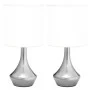 Lámparas de mesa táctiles 2 unidades blanco E14 de vidaXL, Lámparas - Ref: Foro24-51040, Precio: 37,01 €, Descuento: %