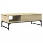 Engineering wood metal coffee table Sonoma oak 100x50x35cm by , Coffee table - Ref: Foro24-845392, Price: 67,91 €, Discount: %