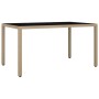 Set comedor de jardín 5 pzas con cojines ratán sintético beige de , Conjuntos de jardín - Ref: Foro24-3277575, Precio: 578,23...