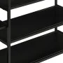 Mesa consola madera maciza mango rugosa y hierro 110x30x75 cm de , Mesas auxiliares - Ref: Foro24-372730, Precio: 140,24 €, D...