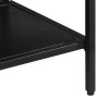 Mesa consola madera maciza mango rugosa y hierro 110x30x75 cm de , Mesas auxiliares - Ref: Foro24-372730, Precio: 142,72 €, D...