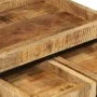 Stapelbare Tische, 3-teilig, aus massivem, rauem Mangoholz und Eisen von , Seitentische - Ref: Foro24-372732, Preis: 92,58 €,...