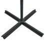 Sombrilla voladiza con luces LED y poste acero taupe 250x250 cm de vidaXL, Sombrillas - Ref: Foro24-46995, Precio: 105,98 €, ...