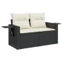 Garden sofa set 12 pieces with black synthetic rattan cushions by , Modular outdoor sofas - Ref: Foro24-3224789, Price: 690,7...