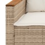 Set sofás jardín y cojines 5 pzas ratán sintético acacia beige de , Conjuntos de jardín - Ref: Foro24-3213539, Precio: 404,07...