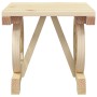 Reposapiés de jardín madera maciza de abeto 40x36,5x38,5 cm de , Sillas de jardín - Ref: Foro24-365109, Precio: 65,40 €, Desc...