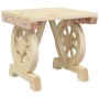Reposapiés de jardín madera maciza de abeto 40x36,5x38,5 cm de , Sillas de jardín - Ref: Foro24-365109, Precio: 65,40 €, Desc...
