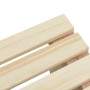 Reposapiés de jardín madera maciza de abeto 40x36,5x38,5 cm de , Sillas de jardín - Ref: Foro24-365109, Precio: 65,40 €, Desc...