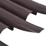 Bordes de jardín 36 unidades PP marrón 10 m de , Ribetes y bordes para jardín - Ref: Foro24-48620, Precio: 47,11 €, Descuento: %