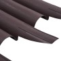 Bordes de jardín 36 unidades PP marrón 10 m de , Ribetes y bordes para jardín - Ref: Foro24-48620, Precio: 52,47 €, Descuento: %