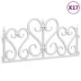 Garden edging 17 units PP white 10 m by , Garden edging and edging - Ref: Foro24-318300, Price: 41,78 €, Discount: %