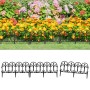 Borduras de jardín 17 unidades PP negro 10 m de , Ribetes y bordes para jardín - Ref: Foro24-318293, Precio: 51,10 €, Descuen...