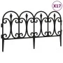 Garteneinfassung 17 Einheiten PP schwarz 10 m von , Garteneinfassung und Einfassung - Ref: Foro24-318293, Preis: 48,21 €, Rab...