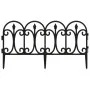 Garteneinfassung 17 Einheiten PP schwarz 10 m von , Garteneinfassung und Einfassung - Ref: Foro24-318293, Preis: 48,21 €, Rab...