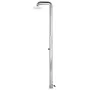 Ducha de jardín con base marrón 230 cm acero inoxidable de , Accesorios para piscinas y spa - Ref: Foro24-3070779, Precio: 39...