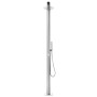 Ducha de jardín con base marrón 230 cm acero inoxidable de , Accesorios para piscinas y spa - Ref: Foro24-3070779, Precio: 41...