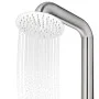 Ducha de jardín con base marrón 230 cm acero inoxidable de , Accesorios para piscinas y spa - Ref: Foro24-3070779, Precio: 39...