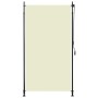 Estor enrollable de exterior color crema 120x270 cm de , Persianas y estores - Ref: Foro24-145940, Precio: 62,24 €, Descuento: %