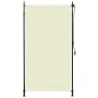 Estor enrollable de exterior color crema 120x270 cm de , Persianas y estores - Ref: Foro24-145940, Precio: 61,59 €, Descuento: %