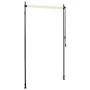 Estor enrollable de exterior color crema 120x270 cm de , Persianas y estores - Ref: Foro24-145940, Precio: 61,59 €, Descuento: %