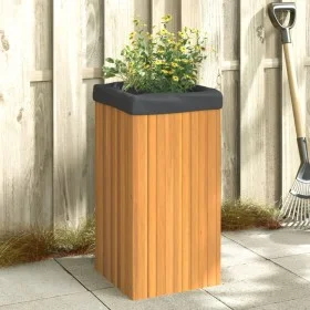 Jardinera de madera maciza de acacia 45x45x90 cm de , Maceteros y jardineras - Ref: Foro24-366504, Precio: 106,75 €, Descuent...