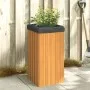 Jardinera de madera maciza de acacia 45x45x90 cm de , Maceteros y jardineras - Ref: Foro24-366504, Precio: 106,75 €, Descuent...