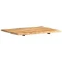 Superficie de mesa de madera maciza de acacia 80x(50-60)x2,5 cm de vidaXL, Tableros para mesas - Ref: Foro24-286329, Precio: ...