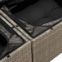 Set de sofás de jardín 11 pzas y cojines ratán sintético gris de , Conjuntos de jardín - Ref: Foro24-3256529, Precio: 679,73 ...