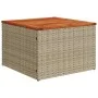 Garden sofa set with cushions 13 pieces beige synthetic rattan by , Garden sets - Ref: Foro24-3256723, Price: 983,29 €, Disco...