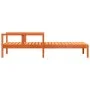 Wachsbraune Liege aus massivem Kiefernholz, 199,5 x 62 x 55 cm von , Liegen - Ref: Foro24-844642, Preis: 100,47 €, Rabatt: %