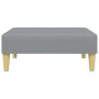Reposapiés de tela gris claro 77x55x31 cm de , Otomanas - Ref: Foro24-379553, Precio: 57,55 €, Descuento: %
